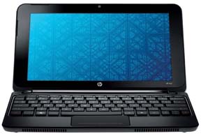 netbook, 3G-equipped netbook, Windows 7 netbook, Verizon, widescreen display